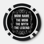 Personalisierter Muttertag Pokerchips (Rückseite)