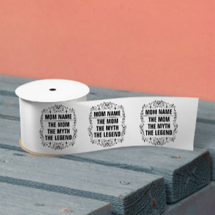 Personalisierter Muttertag Satinband