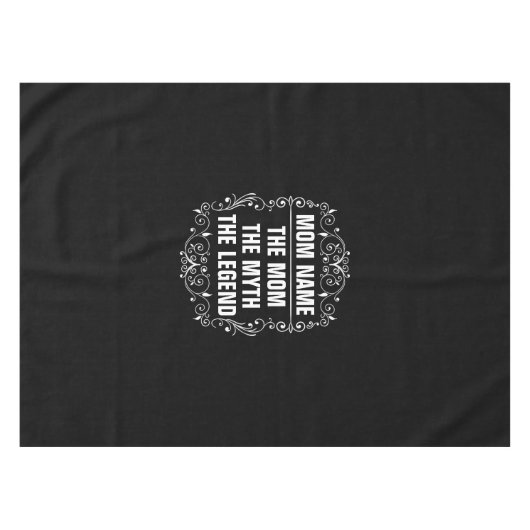 Personalisierter Muttertag Tischdecke (Vorderseite (Horizontal))