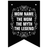 Personalisierter Muttertag Wimpelkette (Erste Fahne)