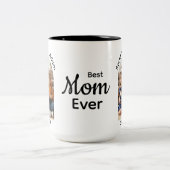Personalisierter Muttertag Zweifarbige Tasse (Mittel)