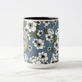 Personalisierter Muttertag Zweifarbige Tasse (Mittel)