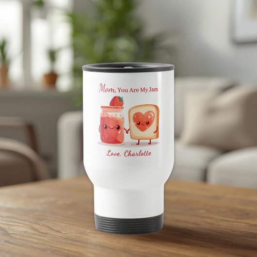 Personalisierter Muttertags-Reisebecher für Mama Reisebecher