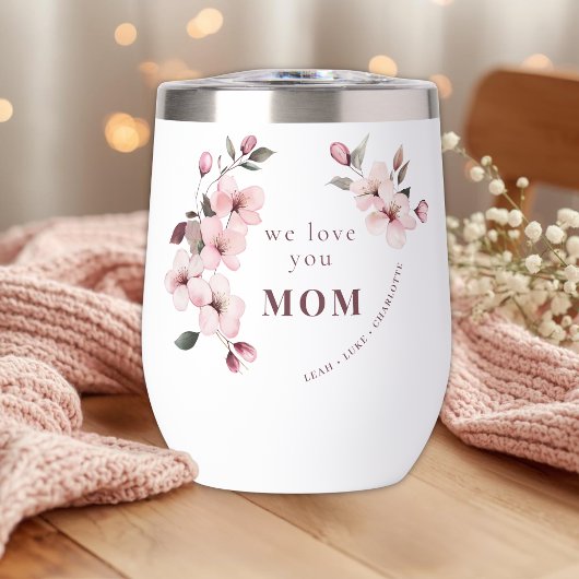 Personalisierter Muttertags-Weinbecher