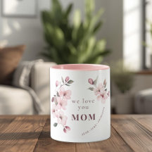Personalisierter Muttertagsbecher für Mama