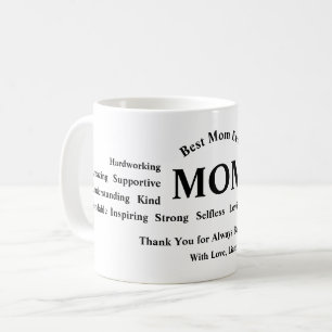 Personalisierter Muttertagsbecher Kaffeetasse
