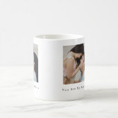 Personalisierter Muttertagsgeschenkbecher für Mama Kaffeetasse (Mittel)