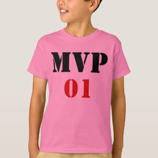 Personalisierter MVP-T - Shirt mit Namen auf der R