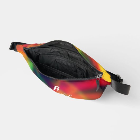 Personalisierter Mystischer Regenbogen Bauchtasche (Offen)