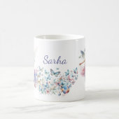 Personalisierter Mystischer Schmetterlingsbecher Kaffeetasse (Mittel)