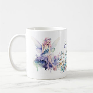 Personalisierter Mystischer Schmetterlingsbecher Kaffeetasse
