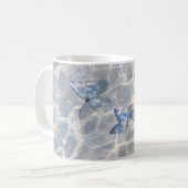 Personalisierter Mystischer Schmetterlingsbecher Kaffeetasse (Vorderseite Links)