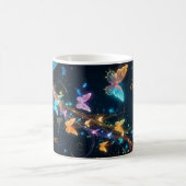 Personalisierter Mystischer Schmetterlingsbecher Kaffeetasse (Mittel)