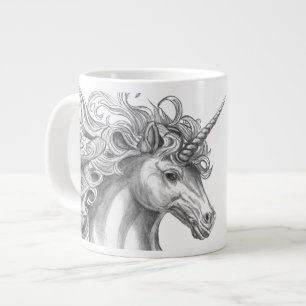 Personalisierter Mythologischer Einhorn-Becher Jumbo-Tasse