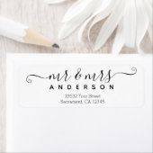 Personalisierter Nachname (Insitu)