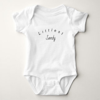 Personalisierter Nachname Begrüßungsgeschenk Set B Baby Strampler