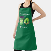 Personalisierter Nachname Green Irish Breakfast Sc Schürze (InSitu)