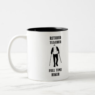 Personalisierter Nachwuchslehrer Zweifarbige Tasse