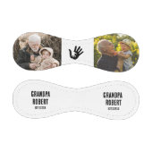 Personalisierter Name & 2 Foto Opa Baseball (Paneele)