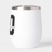 Personalisierter Name 50. Geburtstag Moderne (Rückseite)