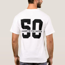 Personalisierter Name 50. Geburtstag Moderne