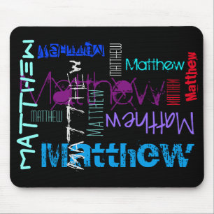 Personalisierter Name 7 Buchstaben Mousepad