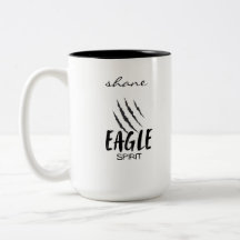 Personalisierter Name Adlerklaue Adlergeist