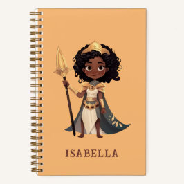 Personalisierter Name Afrikanischer Kleine Ritterk Notizblock