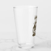 Personalisierter NAME Alte Western Stagecoach Befö Glas (Rechts)