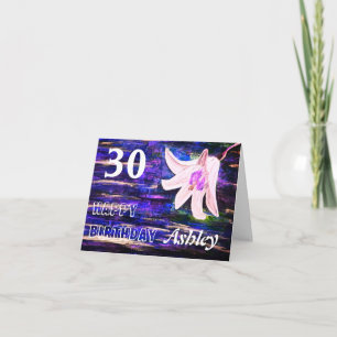 Personalisierter Name & Alterskarte Karte