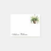 Personalisierter Name: Änderung der Fern-Pflanze Post-it Klebezettel (Vorderseite)