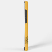 Personalisierter Name April daisy Birth Blume Samsung Galaxy Hülle (Rechte Seite)