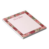 Personalisierter Name aus dem Schreibtisch des Not Notizblock (angewinkelt)