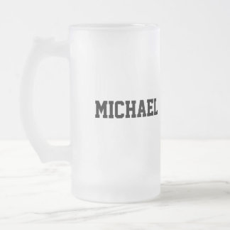 Personalisierter Name Bachelor Bierstein Tasse