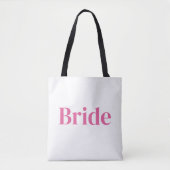 Personalisierter Name Bachelorette Tasche (Vorderseite)
