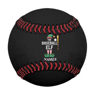 Personalisierter Name Baseball-Elf Familie passend Baseball