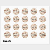 Personalisierter Name Baseball Stickers (Blatt)
