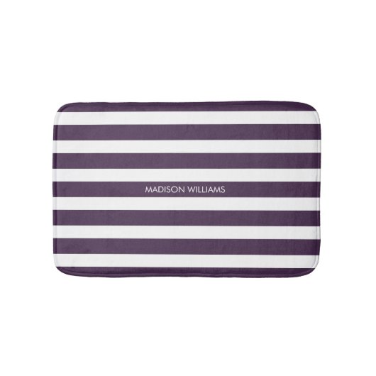 Personalisierter Name Bath Mat Badematte (Vorderseite)