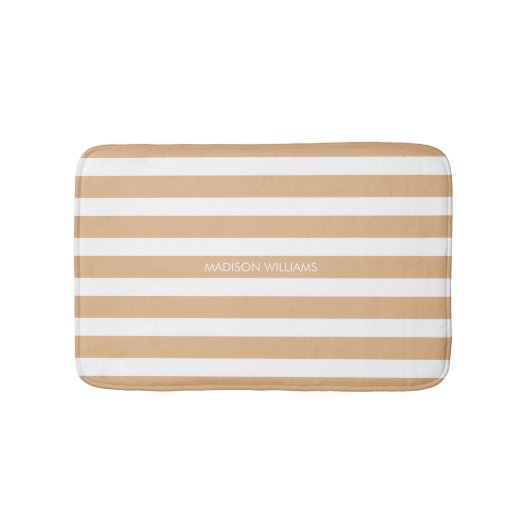 Personalisierter Name Bath Mat Badematte (Vorderseite)