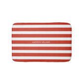 Personalisierter Name Bath Mat Badematte (Vorderseite)