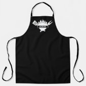 Personalisierter Name BBQ-Grill Schürze (Vorderseite)