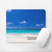 Personalisierter Name Beach Waves Ocean Surf Mouse Mousepad (Mit Mouse)