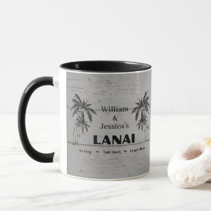 Personalisierter Name Benutzerdefinierte Lanai Tro Tasse