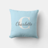 Personalisierter Name Benutzerdefiniertes Minimali Kissen (Vorderseite)