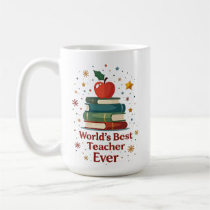 Personalisierter Name – Bester Lehrer der Welt Kaffeetasse