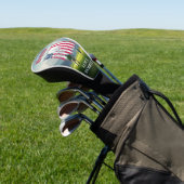 Personalisierter Name Bester Vater nach Par Golf Headcover (In SItu)