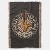 Personalisierter NAME Bierbrauerei Bar Decke (Vorderseite Vertikal)