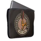 Personalisierter NAME Bierbrauerei Bar Laptopschutzhülle (Vorne Rechts)