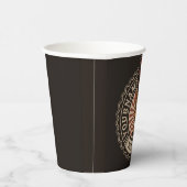 Personalisierter NAME Bierbrauerei Bar Pappbecher (Rechts)