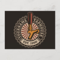 Personalisierter NAME Bierbrauerei Bar